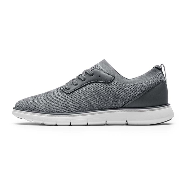 Men's Anti-Slip Fashion Mesh Sneakers - GREY - 8